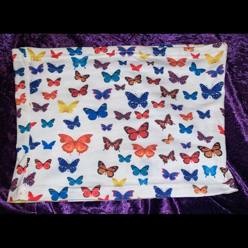 Butterfly crop top “ Open link for description”